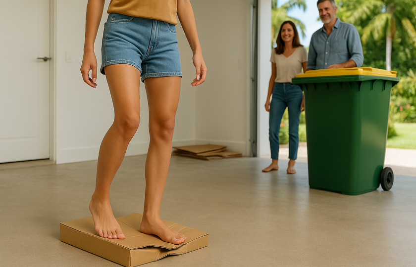 Recycling That Just Works - Creating a Family Box-Crush Pile