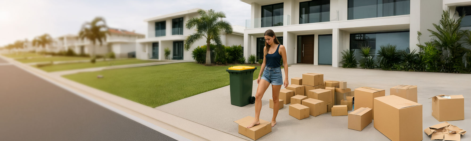 Crushing Boxes Properly For Recycling - The Modern Barefoot Way