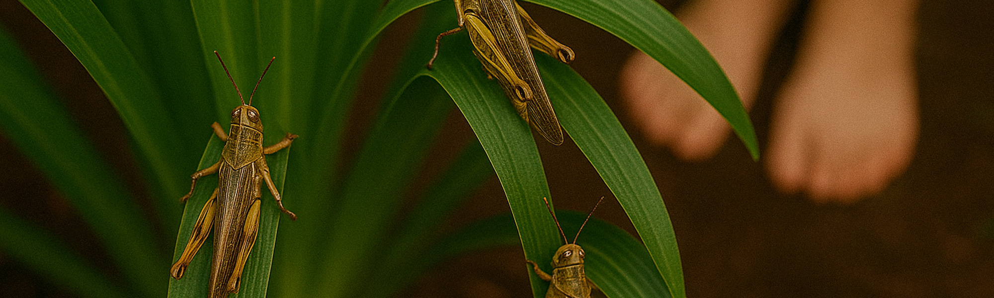 Learning to Handle Large Insects in the Subtropics When You're Squeamish