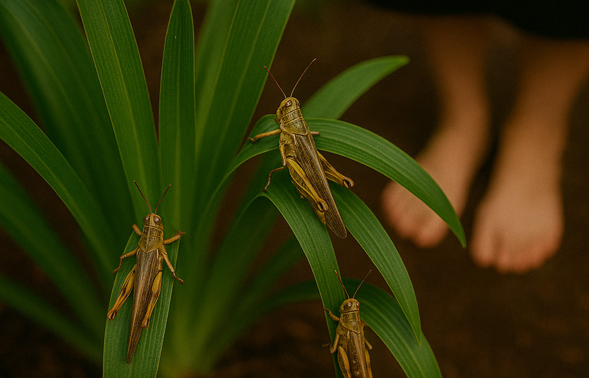 Learning to Handle Large Insects in the Subtropics When You're Squeamish