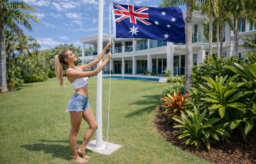 Getting Flagpoles Right on the Gold Coast