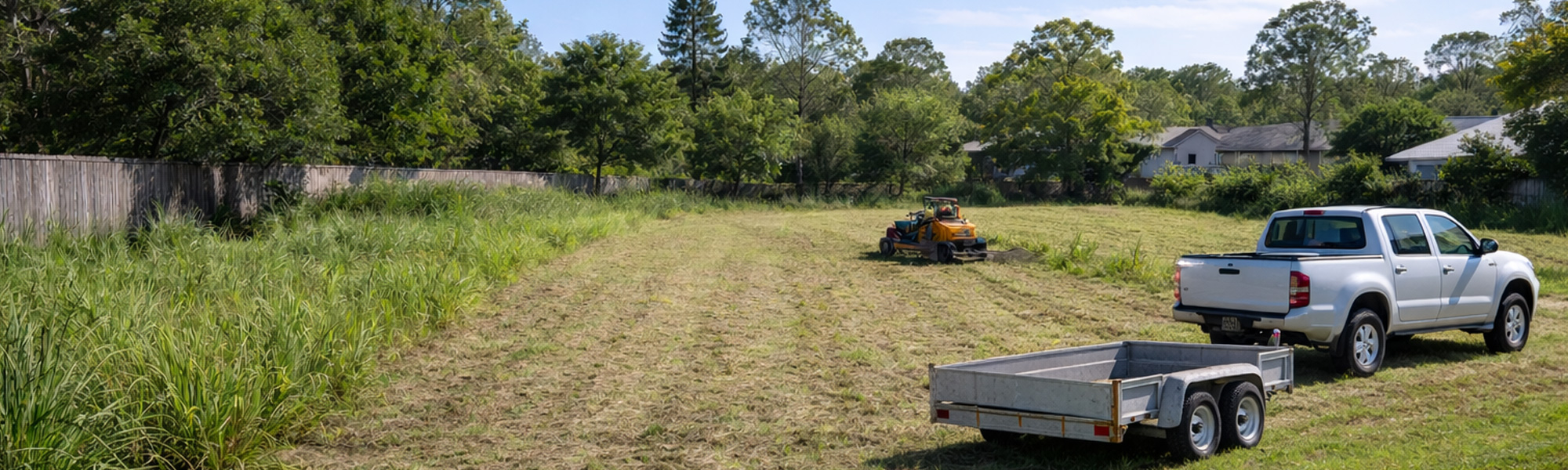 Choosing a Mowing Contractor for a Vacant Block