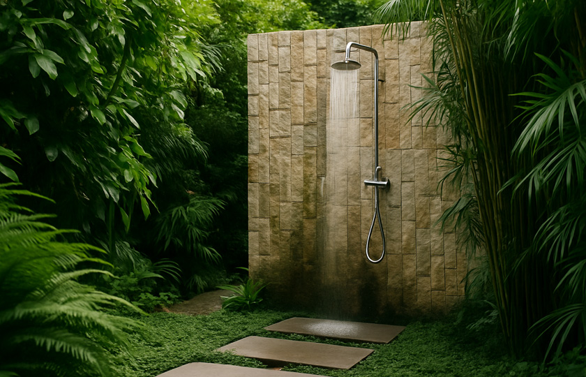 Outdoor Shower Design: Blending Aesthetics With Practical Ease