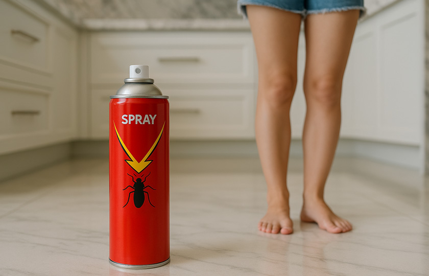 When Someone in the Household Refuses to Deal With Insects