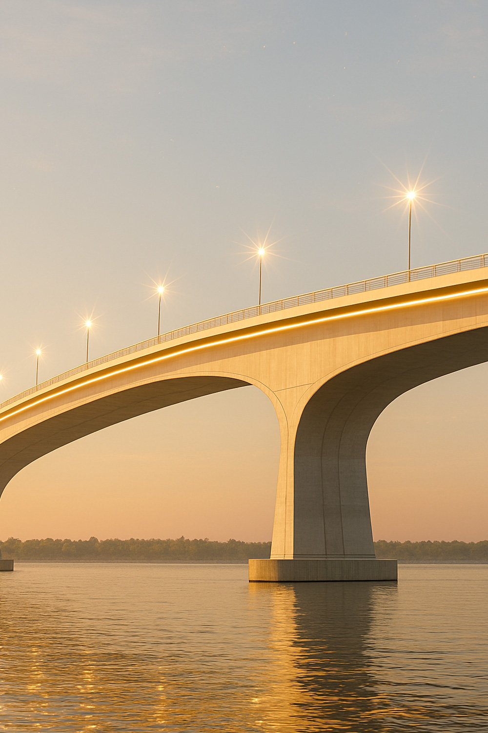 Russell Island Connector Bridge hypothetical design artists impression